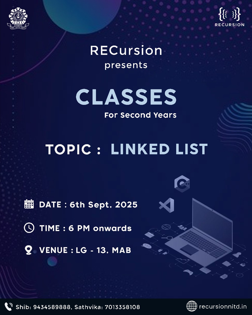 RECursion Event Poster