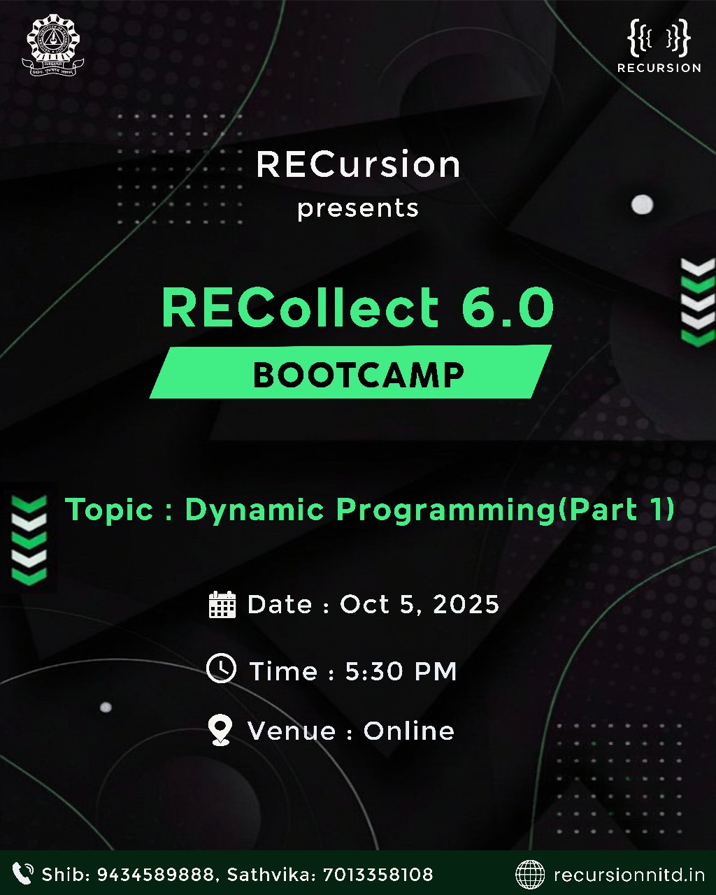 RECursion Event Poster