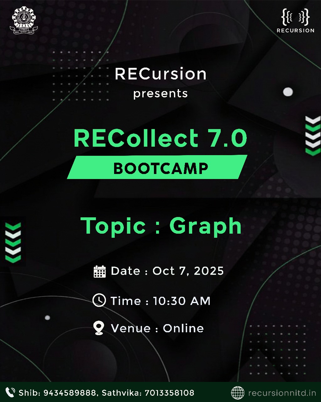 RECursion Event Poster