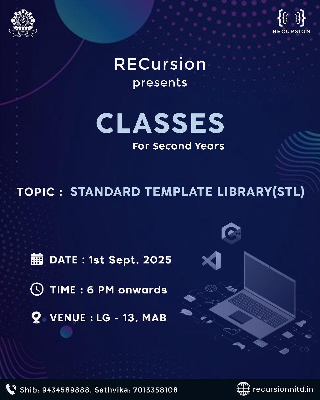 RECursion Event Poster